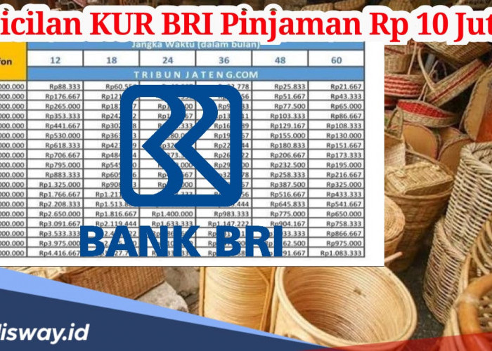 Cicilan Pinjaman Rp 10 Juta di KUR BRI Mulai Rp 200 Ribuan Perbulannya, Ini Syarat dan Cara Pengajuannya