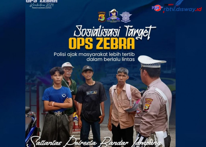 Polresta Bandar Lampung Gelar Operasi Zebra Krakatau 2024, Ini Titik Lokasinya