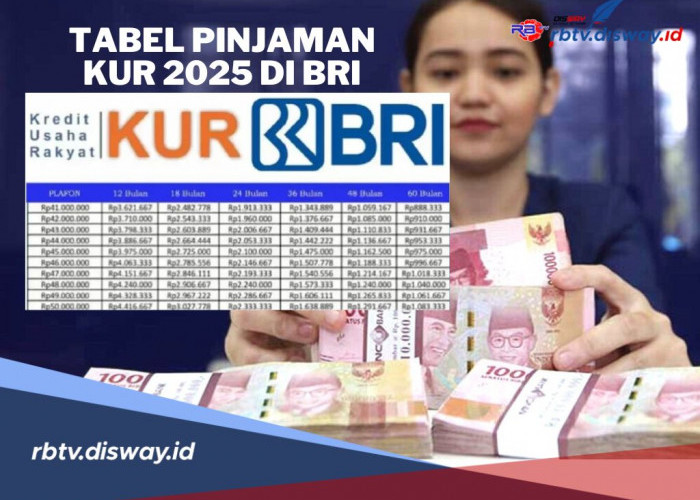 Tabel Angsuran Pinjaman KUR 2025 di BRI, Pinjaman Rp 275 Juta, Ini Syarat dan Caranya   