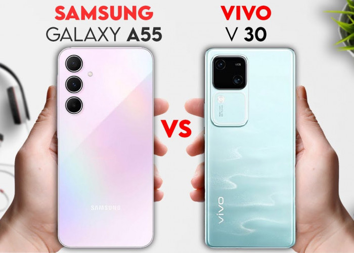 Samsung Galaxy A55 5G dan Vivo V30, Seperti Ini Perbandingan Spesifikasi dan Harga Terbaru   