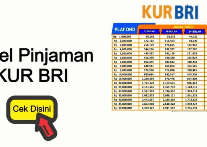 Tabel Angsuran KUR BRI 2025, Syarat dan Cara Pengajuan Pinjaman Rp 500 Juta untuk Jangka Waktu 5 Tahun