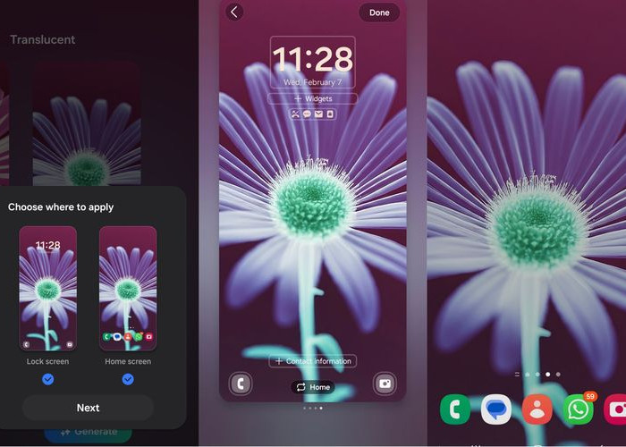 Terbaru, Samsung akan Sematkan Wallpaper Pengubah Cuaca Berbasis AI    