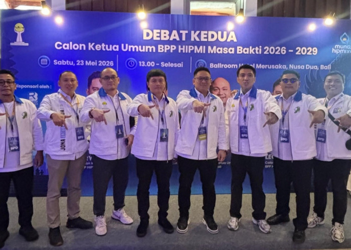 Debat Kedua di Bali, Hipmi Bengkulu Solid Menangkan Ade Jona Prasetyo