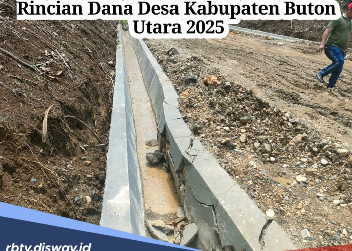 Rincian Dana Desa Kabupaten Buton Utara 2025, hanya 1 Desa yang Terima Anggaran hingga Rp 1 Miliar