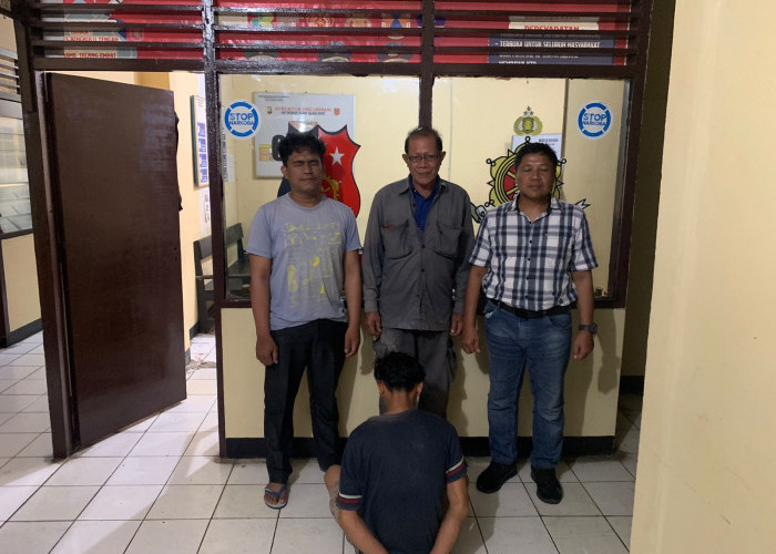 Pemuda Bengkulu Tengah Diamankan Polisi, Kedapatan Maling TBS Kelapa Sawit
