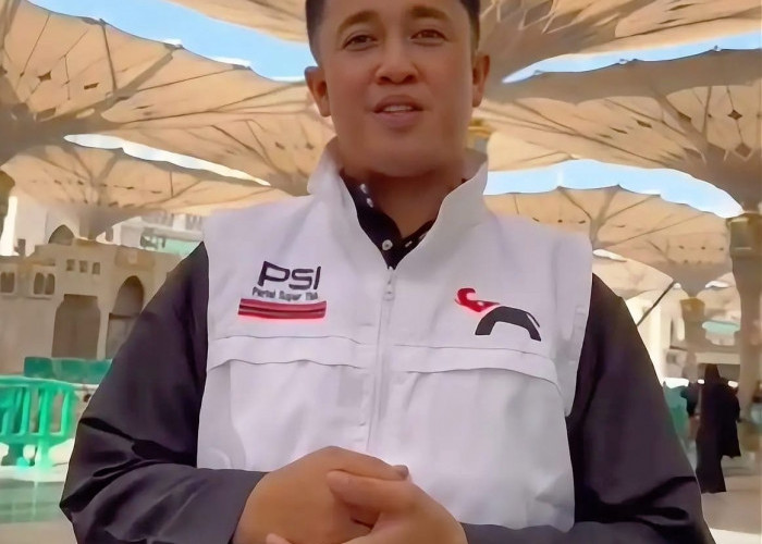Ketua DPD PSI Kota Bengkulu Kirim Doa dan Harapan untuk Rakorwil PSI Bengkulu dari Tanah Suci