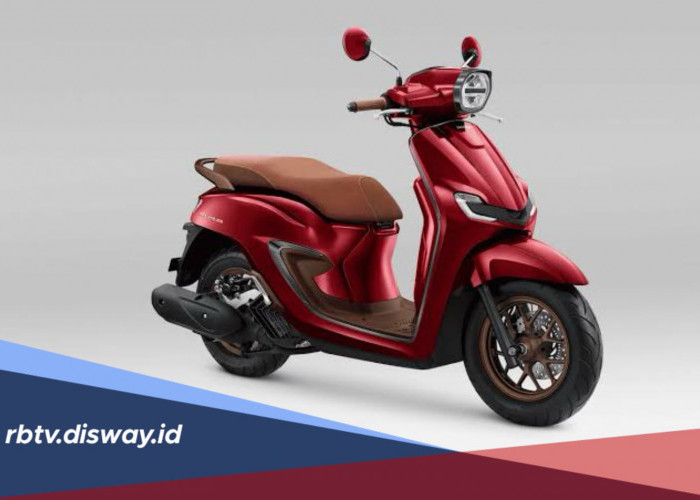 New Honda Stylo 160 Burgundy! Berapa DP dan Angsuran Bulanannya?