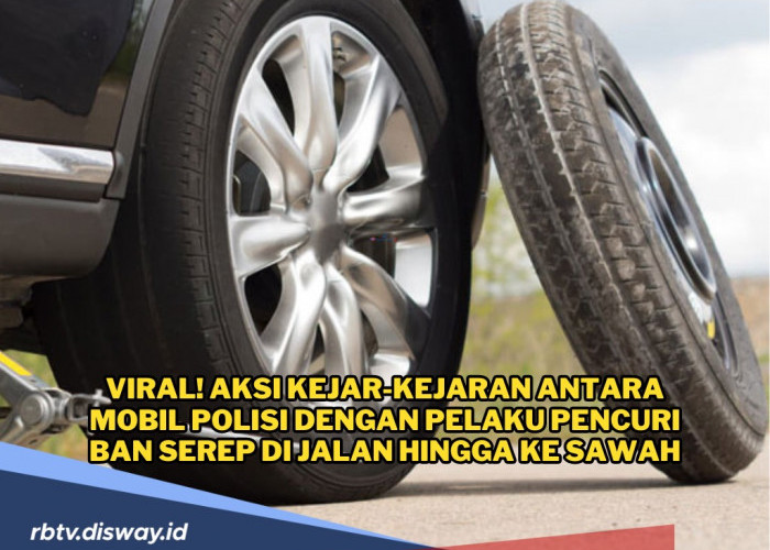 Diwarnai Aksi Kejar-kejaran, Polisi Bekuk Pelaku Pencuri Ban Serep di Tol