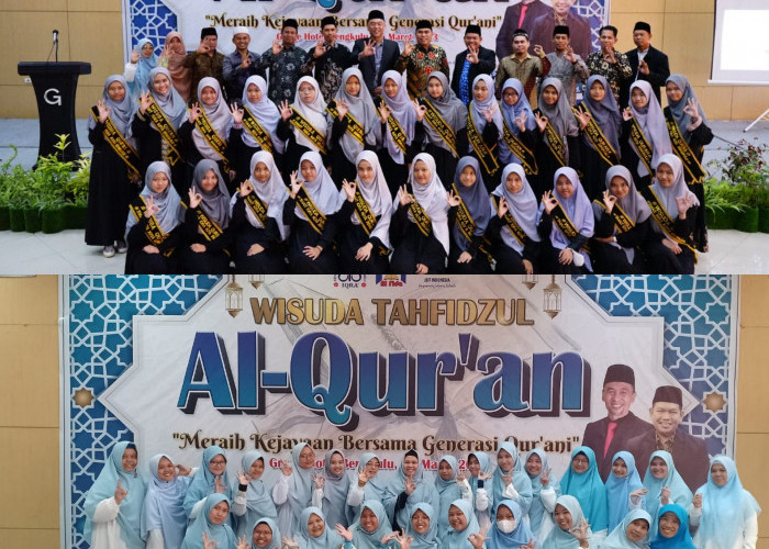 411 Pelajar SMA IT Iqra Kota Ikuti Wisuda Tahfidzul Al-qur'an