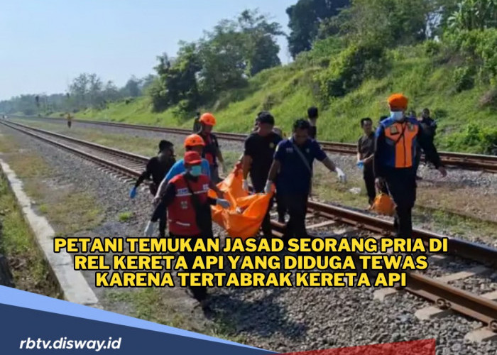 Mayat Pria Ditemukan di Rel Kereta Api dengan Kondisi Mengenaskan, Diduga Tewas Terbrak Kereta 