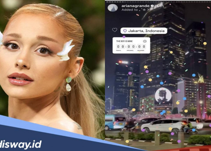Viral, Artis Ariana Grande Posting Foto Bundaran HI di Instagramnya, Apakah Bakal Konser di Indonesia