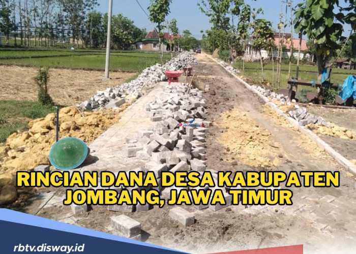 Rincian Dana Desa Kabupaten Jombang Jawa Timur 2024, Paling Besar Desa Ini yang Menerima 