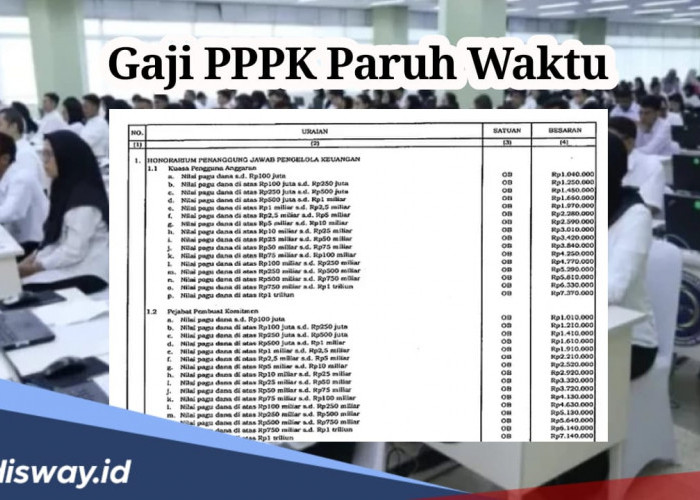 Jangan Bimbang, Segini Gaji yang Diterima PPPK Paruh Waktu Setiap Bulan