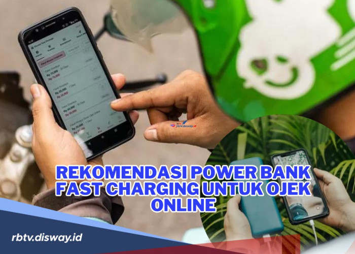 Baterai Hp Aman! Ini Rekomendasi Power Bank Fast Charging untuk Ojek Online