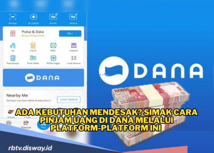 Butuh Dana Mendesak? Begini Cara Pinjam Uang di DANA, Cepat dan Pasti Cair