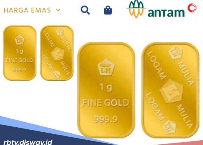 Harga Buyback Emas Antam Hari Ini Naik, Tembus Segini per Gram