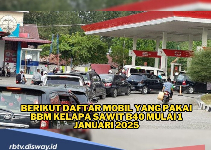 Ini Daftar Mobil yang Pakai BBM Kelapa Sawit B40, Berlaku Mulai 1 Januari 2025