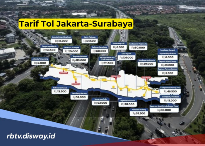 Catat, Tarif Tol Jakarta-Surabaya saat Nataru, Siapkan Uang Segini