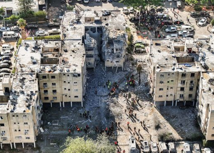 Amerika Resmi Ikut Campur, Iran Semakin 'Menggila' Tembakan 20 Rudal ke Israel