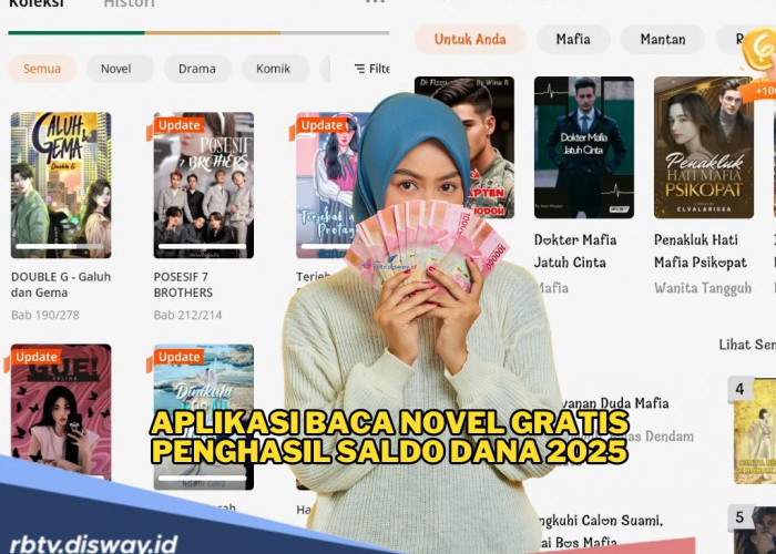 Aplikasi Baca Novel Gratis Penghasil Saldo DANA 2025, Download Sekarang di PlayStore!
