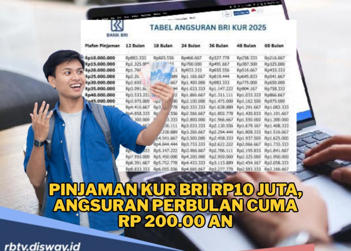 Simulasi Cicilan KUR BRI 2025 Pinjaman Rp 10 Juta, Bisa Dicicil Sesuai Kemampuan