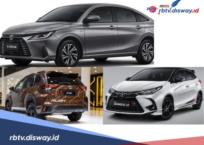 Besaran Pajak Tahunan Mobil Toyota Rush, Yaris dan Vios 2025