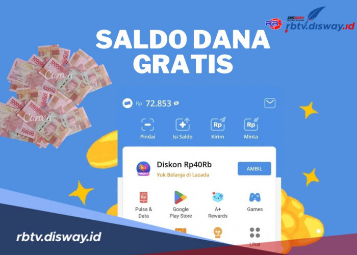 Besok Senin 17 Februari, Banyak-banyak Dengar Radio lalu Silakan Ambil Uang Saldo Dana Gratis Rp 1 Juta