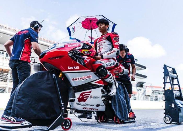 Dapat Wildcard, Pembalap Astra Honda Siap Bertarung di Balap Dunia Moto3 Catalunya