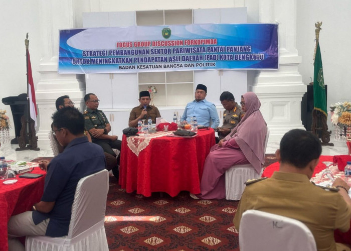 Penataan Kawasan Pantai Panjang, Ini Hasil Focus Group Discussion (FGD) yang Akan Dilakukan Pemkot Bengkulu