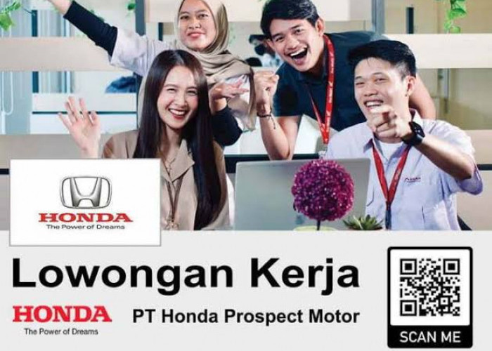 PT. Honda Prospect Motor Buka Lowongan Kerja Besar-besaran, Syaratnya Cuma Ini
