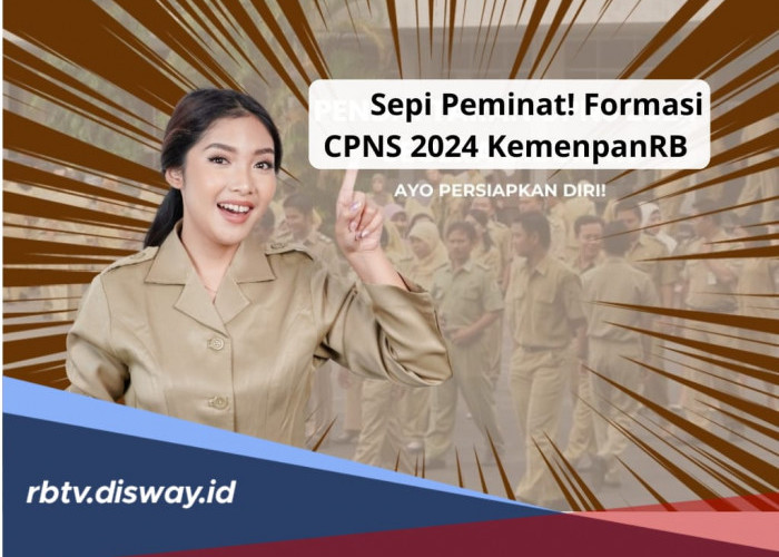 Masih Sepi Peminat Penerimaan CPNS 2024 di Kemenpan RB, Padahal Peluang Gaji hingga Rp 12 Jutaan