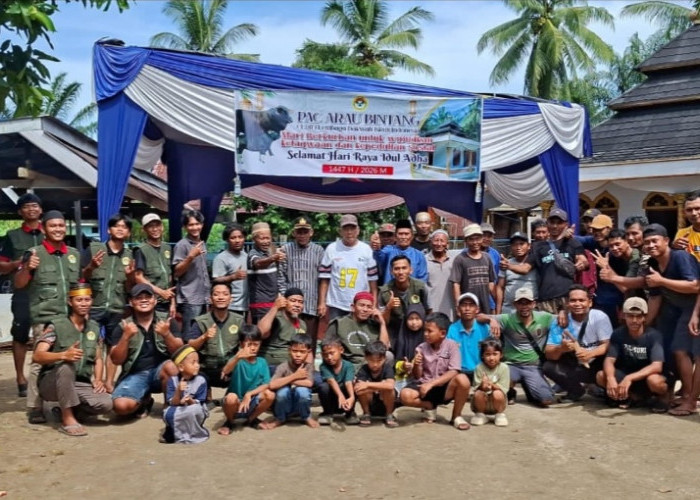 PAC Arau Bintang LDII Sembeli Dua Ekor Sapi Saat Idul Adha 1447 Hijriah