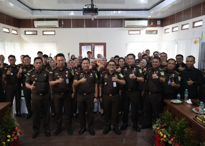 Arahan Kajati Bengkulu Anton Delianto saat Kunker di Kejaksaan Negeri Mukomuko
