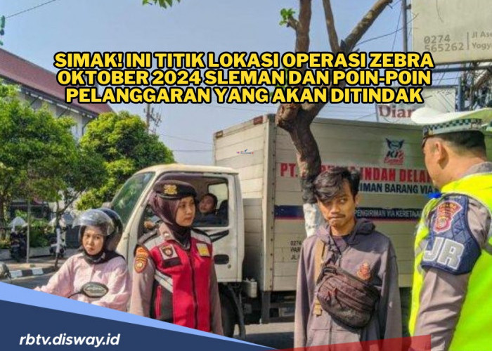 Hati-hati! Ada Razia, Ini Titik Lokasi Operasi Zebra Oktober 2024 di Sleman