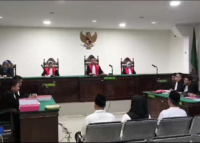 Sidang Perdana Dugaan Korupsi Dana Bos MAN 2 Kepahiang, Hal Ini Beratkan 3 Terdakwa