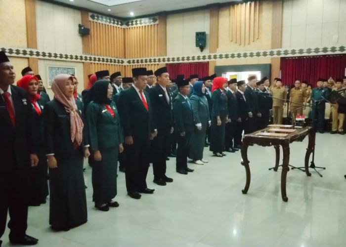 Mutasi Pejabat Pemprov Bengkulu, Ini Daftar Pejabat Baru di Dispora dan Dinas PMD