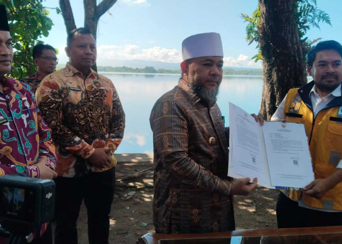 Revitalisasi Danau Dendam Dimulai, Bengkulu Punya Ikon Wisata Baru