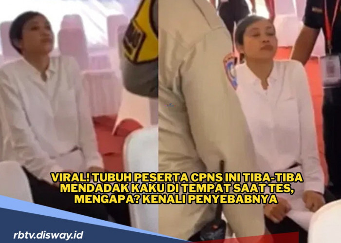 Viral! Tubuh Peserta CPNS Ini Mendadak Kaku Pelaksanaan Tes, Ini Penyebabnya Menurut Pakar psikosomatik