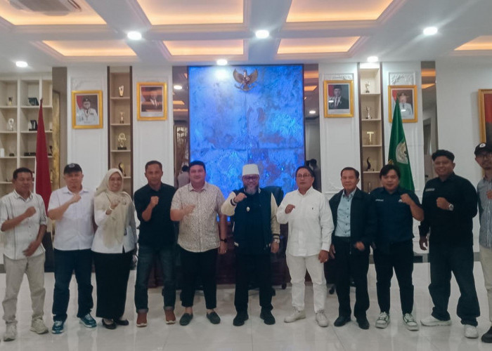 Jelang Pelantikan, Pengurus PWI Provinsi Bengkulu Audiensi ke Gubernur 