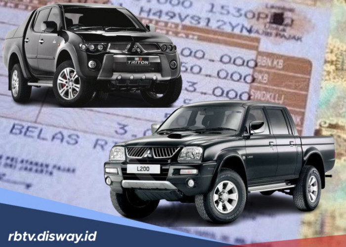 Idaman Pria Sejati, Segini Pajak Mobil Mitsubishi Triton Mulai dari Tahun 2002 Sampai Sekarang