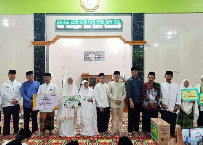 Alhamdulillah, 11 Mesjid di Bengkulu Tengah Dapat Bantuan dari Gubernur