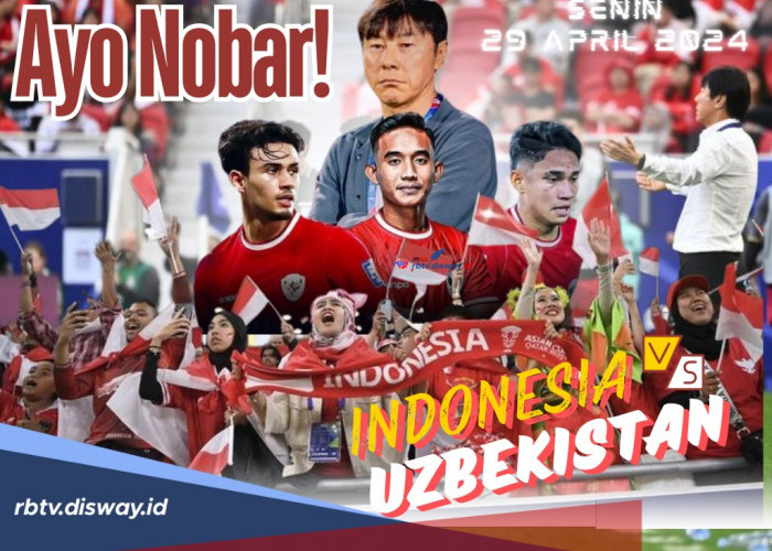 Siap Dukung Indonesia Vs Uzbekistan! Ini Tempat Nobar Semifinal Piala Asia U23 di Cirebon