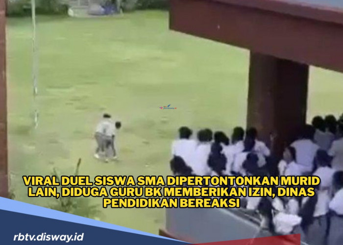 Guru BK Viral, Biarkan Siswa SMA Duel di Lapangan Sekolah, Ini Duduk Perkaranya