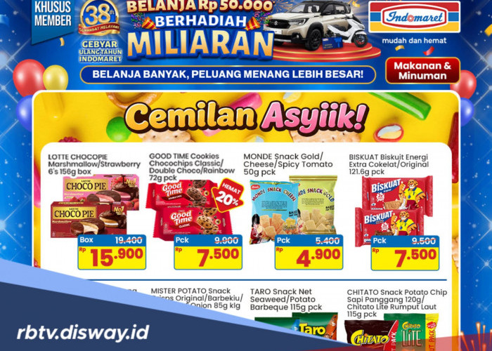 Jangan Lupa Borong! Ada Banyak Promo Hemat Indomaret 24 Juli 2026