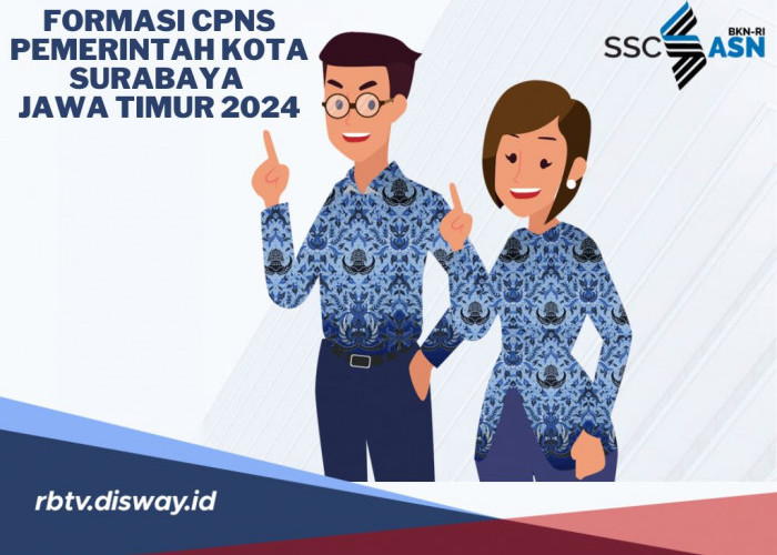 Bersiaplah! Ini Jumlah Formasi CPNS Pemerintah Kota Surabaya Jawa Timur 2024, Lengkapi Persyaratannya