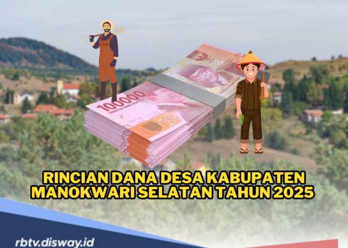 Dana Desa Kabupaten Manokwari Selatan Tahun 2025 di 57 Desa, 5 Desa Ini Terima Kucuran  Dana Terbanyak