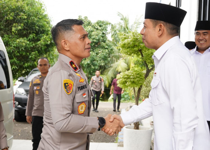 Kapolda Bengkulu Temui Wali Kota Bengkulu Dedy Wahyudi, Perkuat Sinergitas dan Koordinasi Keamanan
