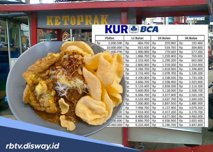 Warung Ketoprak Makin Melejit dengan KUR BCA 2025, Pinjam Rp 10 Juta Bisa Dicicil 24 Bulan