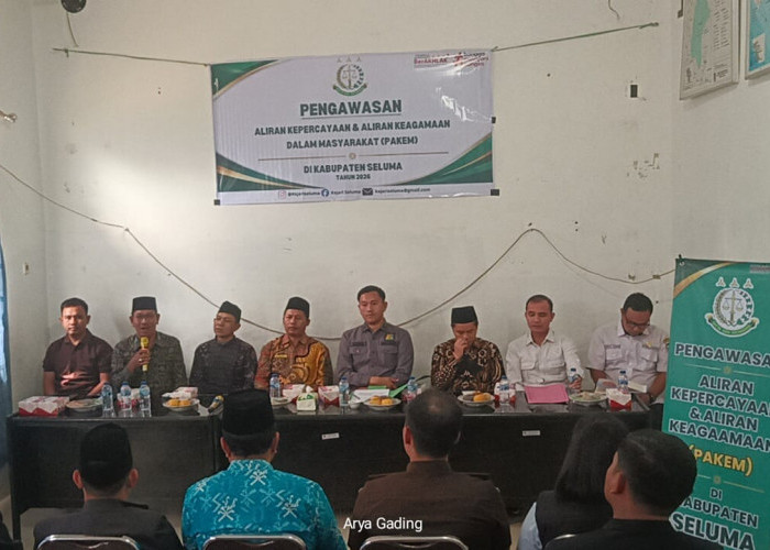 Cegah Konflik Sosial, Tim PAKEM Kabupaten Seluma Gelar Rakor Bahas Aliran Menyimpang