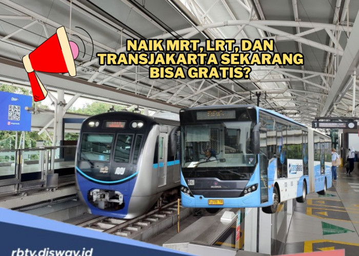 Asyik! 15 Golongan Ini Bisa Naik MRT, LRT dan Transjakarta Gratis, Kamu Salah Satunya?